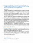 Research paper thumbnail of Energy Efficiency Application