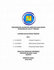 Research paper thumbnail of IMPLEMENTASI ALGORITMA GENETIKA PADA SISTEM PENJADWALAN LAB ICT TERPADU - UNIVERSITAS BUDI LUHUR