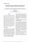Research paper thumbnail of Automated reconstruction of fragmented objects using their 3D representation - Application to important archaeological finds