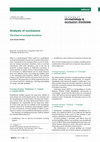 Research paper thumbnail of Analysis of occlusions