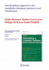 Research paper thumbnail of Interdisciplinary approach to the mandibular therapeutic position in oral rehabilitation