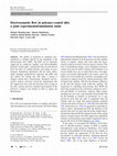 Research paper thumbnail of Electroosmotic flow in polymer-coated slits: a joint experimental/simulation study