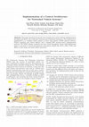 Research paper thumbnail of Implementation of a control architecture for networked vehicle systems