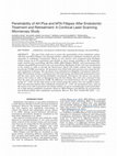 Research paper thumbnail of Penetrability of AH plus and MTA fillapex after endodontic treatment and retreatment: A confocal laser scanning microscopy study