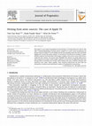 Research paper thumbnail of Writing from news sources: The case of Apple TV