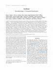 Research paper thumbnail of Macrophysiology: A Conceptual Reunification