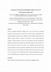 Research paper thumbnail of Assessment of tsunami and anthropogenic impacts on the forest of the North Andaman Islands, India