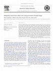 Research paper thumbnail of Mitigating construction safety risks using prevention through design