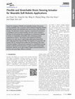 Research paper thumbnail of Flexible and Stretchable Strain Sensing Actuator for Wearable Soft Robotic Applications