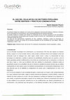 Research paper thumbnail of El uso del celular en los sectores populares. Entre sentidos y prácticas comunicativas.