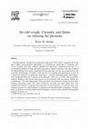 Research paper thumbnail of An odd couple: Chomsky and Quine on reducing the phoneme