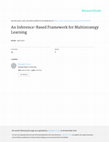 Research paper thumbnail of An inference-based framework for multistrategy learning