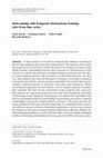 Research paper thumbnail of Data mining with Temporal Abstractions: learning rules from time series