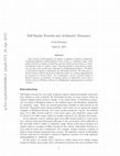 Research paper thumbnail of Self-Similar Fractals and Arithmetic Dynamics