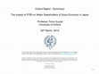 Research paper thumbnail of Attached English Summary of "Oxford Report" Government of Japan Financial Services Agency English Summary