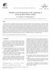 Research paper thumbnail of Multiple tool path planning for NC machining of convex pockets without islands