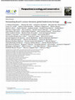 Research paper thumbnail of Dismantling Brazil's science threatens global biodiversity heritage