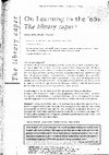Research paper thumbnail of On Learning in the '80s: The Library Caper