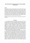 Research paper thumbnail of The Utilization of Web Analytics in Online Greek Journalism