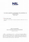 Research paper thumbnail of La science populaire et l'imaginaire des profondeurs au XIXème siècle