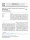 Research paper thumbnail of Double games: Success, failure and the relocation of risk in fighting terror, drugs and migration (Political Geography)