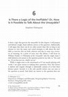 Research paper thumbnail of Is There A Logic of the Ineffable? Or, How Is it Possible to Talk About the Unsayable?