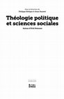 Research paper thumbnail of Théologie politique et sciences sociales : autour d'Erik Peterson - édité par Philippe Büttgen et Alain Rauwel - éd. de l'EHESS, 2019