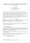 Research paper thumbnail of Guidelines for the Annotation of Nominal Utterances in POP-HS-IT (v. 1.0 July 2019)
