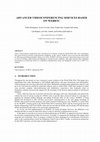 Research paper thumbnail of ADVANCED VIDEOCONFERENCING SERVICES BASED ON WEBRTC