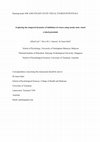 Research paper thumbnail of Exploring the temporal dynamics of inhibition of return using steady-state visual evoked potentials