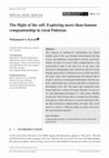 Research paper thumbnail of The flight of the self: Exploring more-than-human companionship in rural Pakistan
