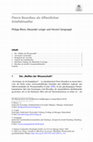 Research paper thumbnail of Pierre Bourdieu als öffentlicher Intellektueller