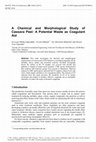 Research paper thumbnail of A Chemical and Morphological Study of Cassava Peel: A Potential Waste as Coagulant Aid