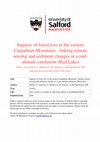 Research paper thumbnail of Impacts of forest loss in the eastern Carpathian Mountains: linking remote sensing and sediment changes in a mid-altitude catchment (Red Lake, Romania)