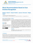 Research paper thumbnail of Music Recommendation Based on Face Emotion Recognition