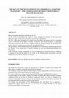 Research paper thumbnail of The key of the development of commercial maritime transport : the cooperation between Mediterranean Sea and Black Sea