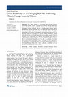 Research paper thumbnail of Green Leadership as an Emerging Style for Addressing Climate Change Issues in Schools