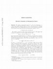 Research paper thumbnail of Harnack Inequality on Homogeneous Spaces