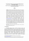 Research paper thumbnail of Pengembangan Media Layanan Konseling Melalui Internet di Perguruan Tinggi