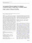 Research paper thumbnail of An assessment of mercury loading in core sediments of Sunderban mangrove wetland, India (a preliminary report)