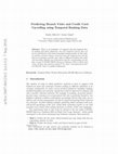 Research paper thumbnail of Predicting Branch Visits and Credit Card Up-selling using Temporal Banking Data