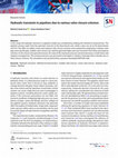 Research paper thumbnail of Hydraulic transients in pipelines due to various valve closure schemes
