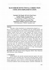 Research paper thumbnail of Ram Error Detection & Correction Using HVD Implementation