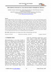 Research paper thumbnail of Mellisopalynological Analysis of Some Commercial Honeys