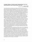 Research paper thumbnail of Community Singing as Troubled Learning: Exploring Musical, Social, and Ethical Dimensions of Safety and Risk among Adult Singers