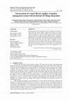 Research paper thumbnail of Advancement of a smart fibrous capillary irrigation management system with an Internet of Things integration