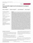 Research paper thumbnail of Neuroscientific insights into the development of analogical reasoning