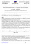 Research paper thumbnail of Kenar Bulma Algoritmaları ile 2 Boyuttan 3 Boyuta Dönüşüm
