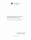 Research paper thumbnail of Ontology‐Based Case Retrieval in an E‐Mental Health Intelligent Information System