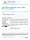 Research paper thumbnail of Music Recommendation Based on Face Emotion Recognition
